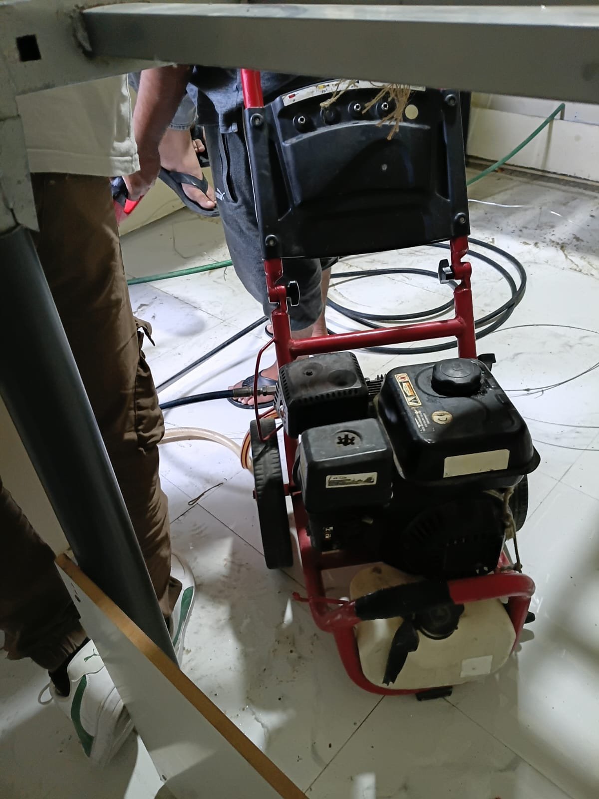 High pressure sewer hydro jetting machine Dubai