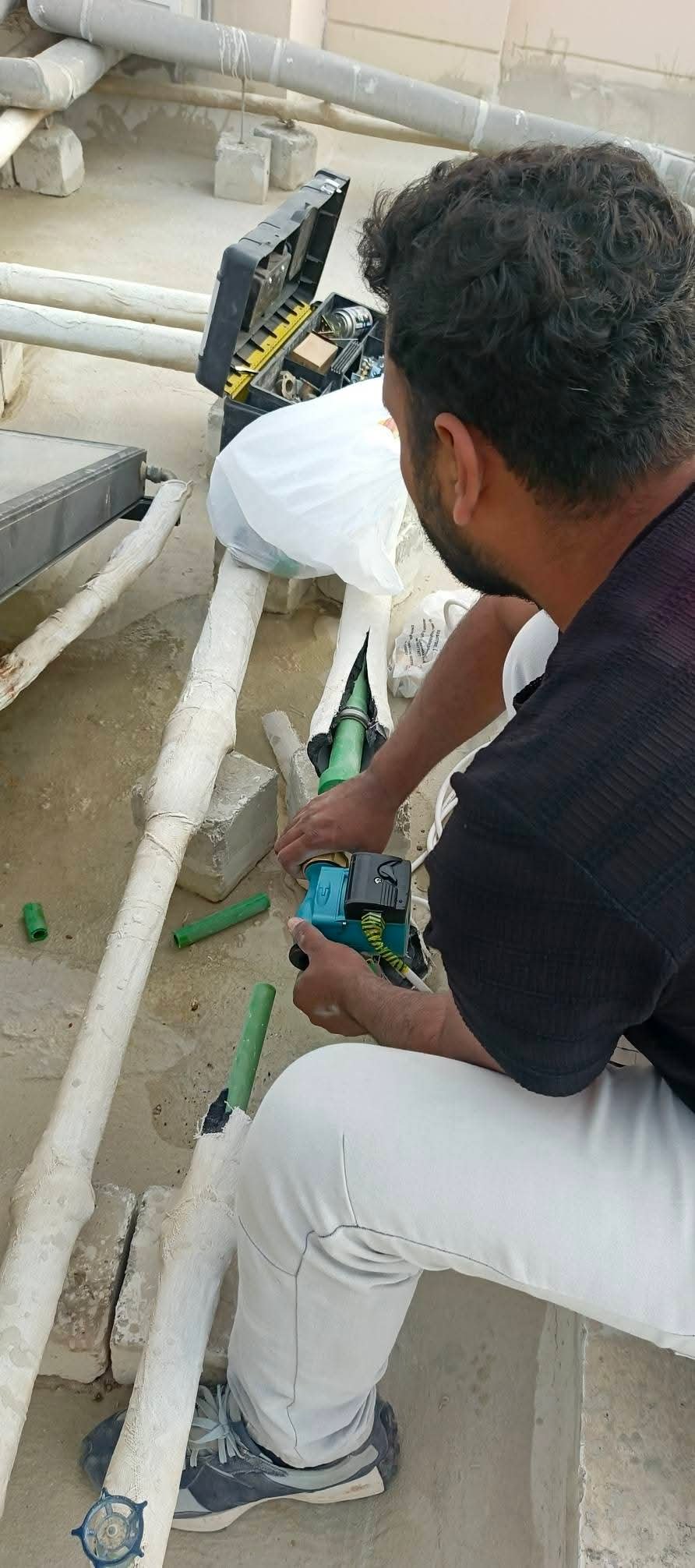 PPR pipe valve leak spot repair Dubai