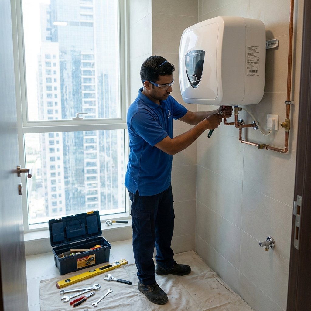 Ariston water heater installation