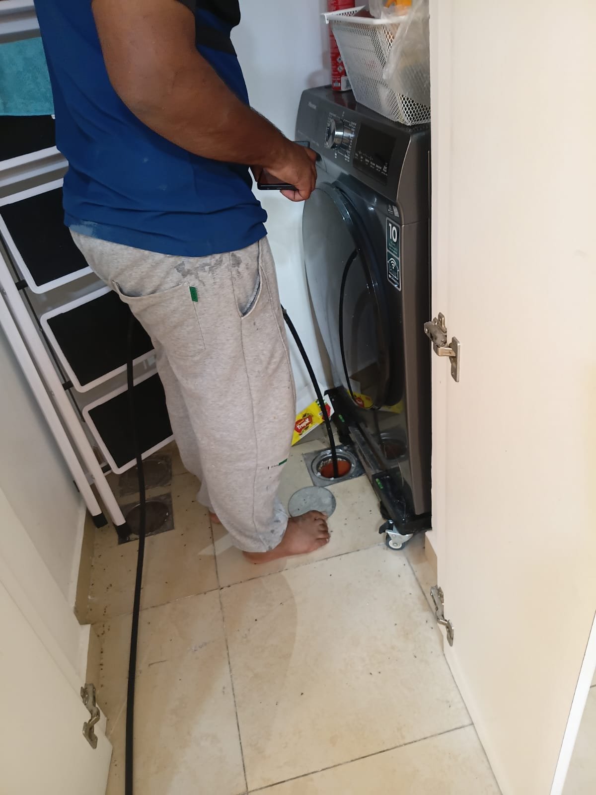 Water heater safety valve and pipe plumbing installation Dubai